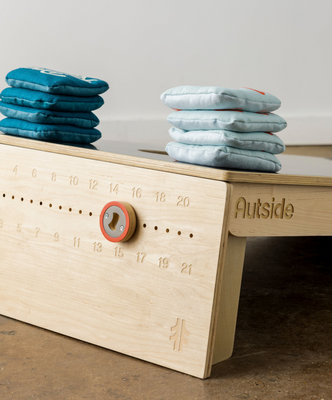 Load image into Gallery viewer, Designer Series Cornhole with Custom Bags - Premium Black