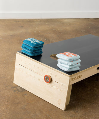 Load image into Gallery viewer, Designer Series Cornhole with Custom Bags - Premium Black