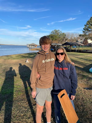 Load image into Gallery viewer, The Feel Goodie Hoodie - Woodland Brown & Cream