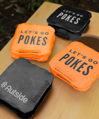 Load image into Gallery viewer, Tailgate Series Bags (Set of 8) - Let&#39;s Go Pokes
