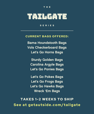 Load image into Gallery viewer, Tailgate Series Bags (Set of 8) - Let&#39;s Go Horns
