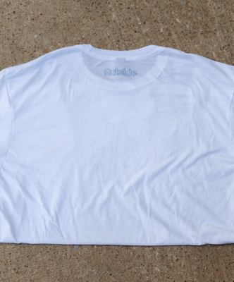 Load image into Gallery viewer, Outlined Giving Tree Tee - White / Navy
